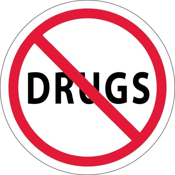 Nmc HARD HAD EMBLEM, SAY NO TO DRUGS,  HH29